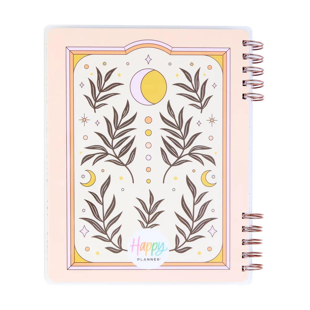 2025 Desert Mystic Customizable Spiral Planner - Classic Dashboard Layout - 12 Months