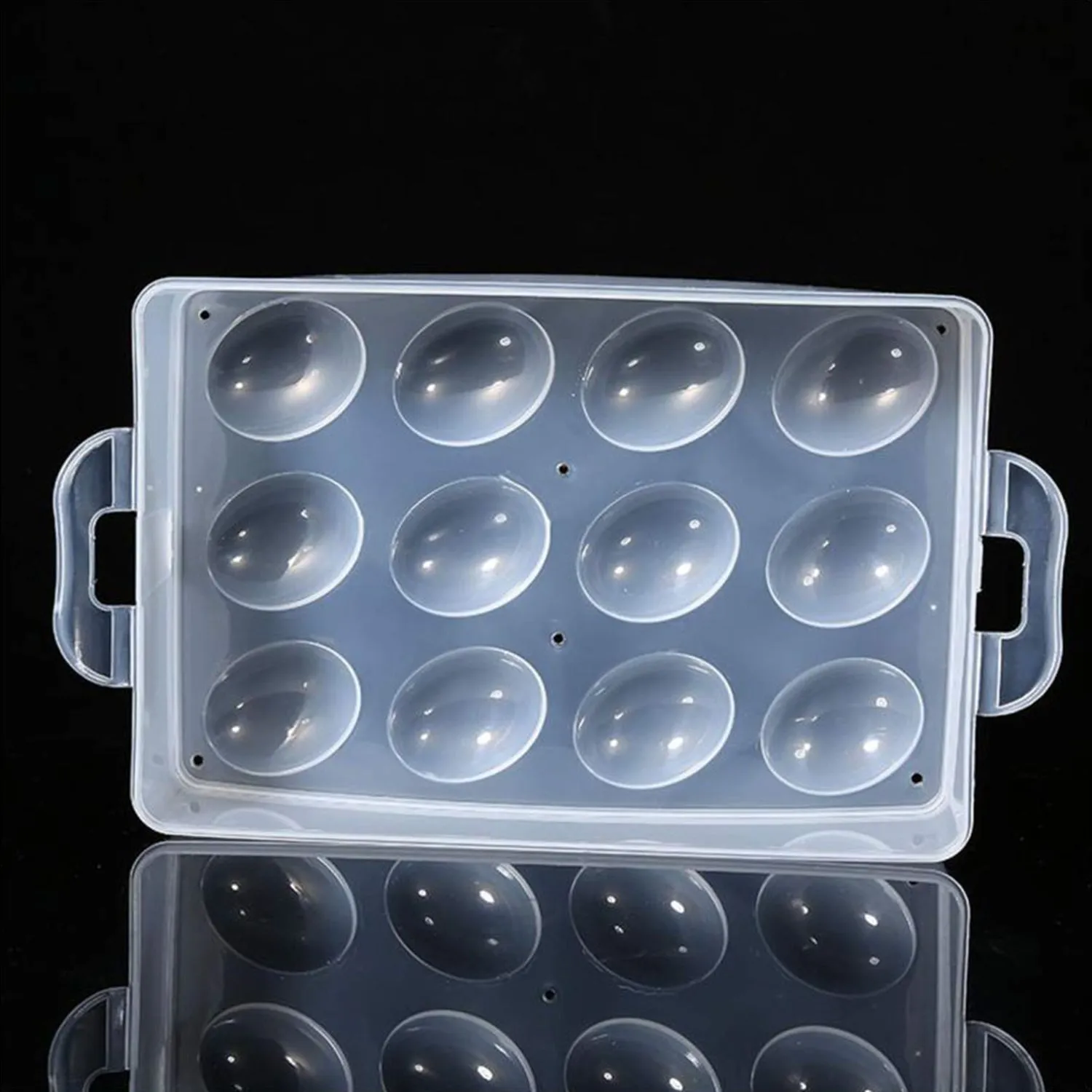 2263 Double Layer 24 Grid Egg Storage Box for Egg Storage Container