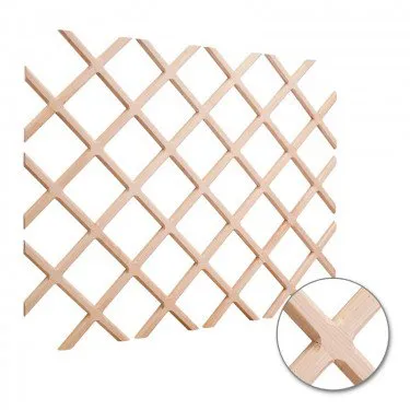 24" x 30" Wine Lattice Rack with Bevel