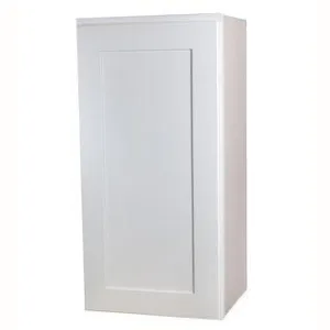 30" Tall Sage Green Shaker 1-1/4" Overlay Wall Cabinet - Single Door 9", 12", 15", 18", 21" WIde