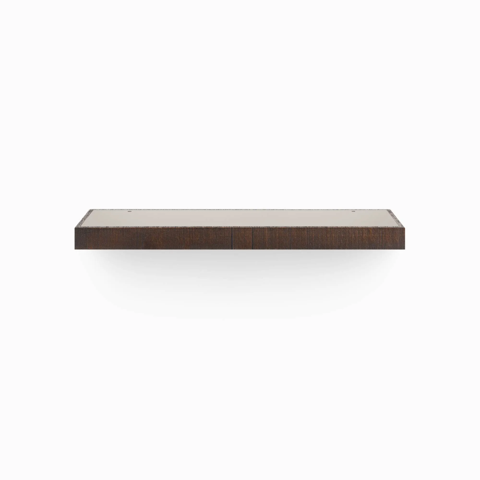 Aksel Inlay Espresso Rustic Floating Shelf