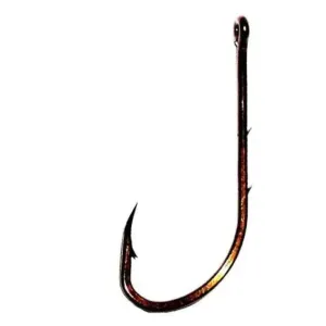 Allcock Bait Holder Bronze Straight Eye Hooks 10pk (3 Sizes Available)