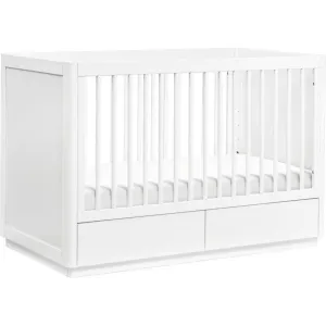 Babyletto Bento 3-in-1 Convertible Storage Crib with Toddler Bed Conversion Kit