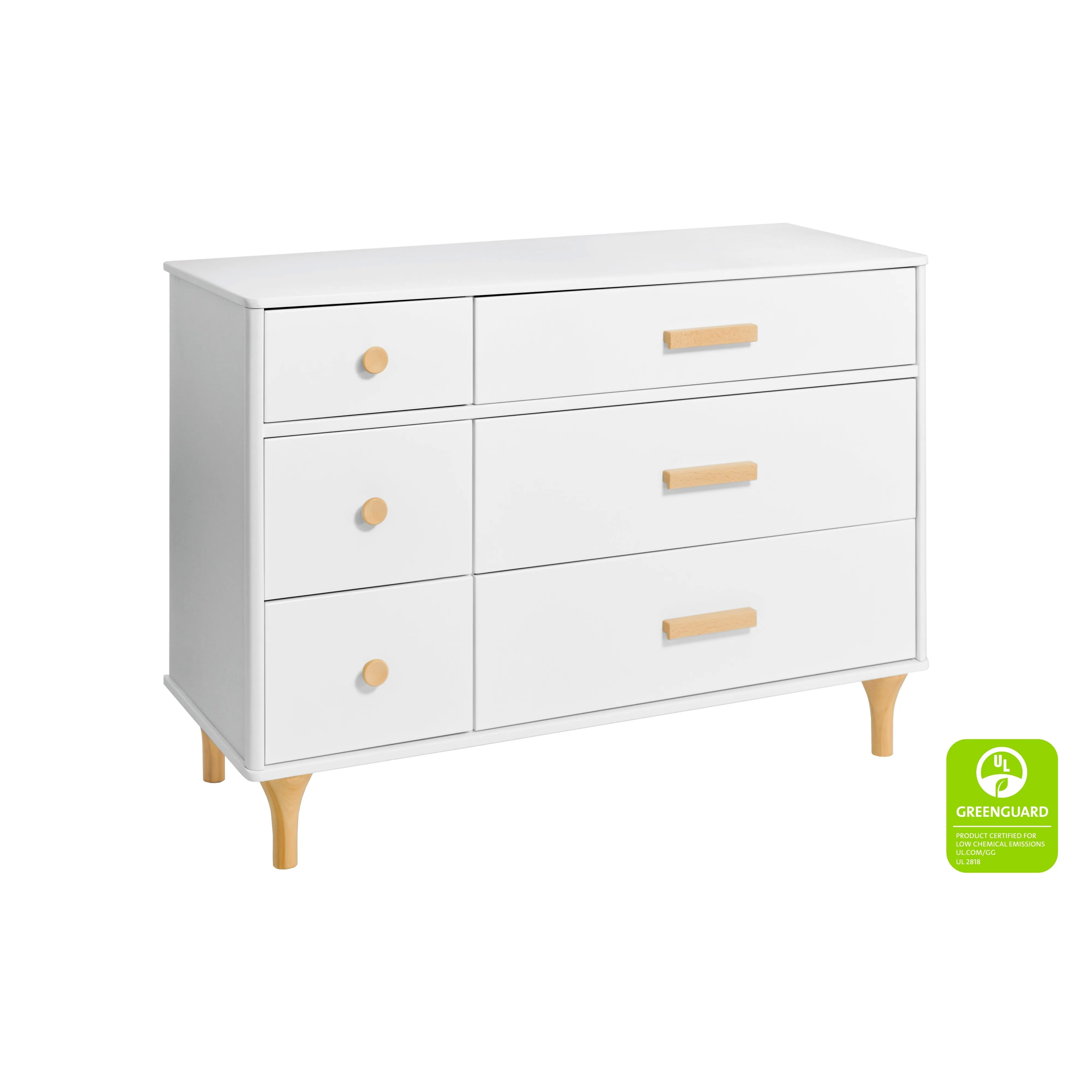 Babyletto Lolly 6-Drawer Assembled Double Dresser