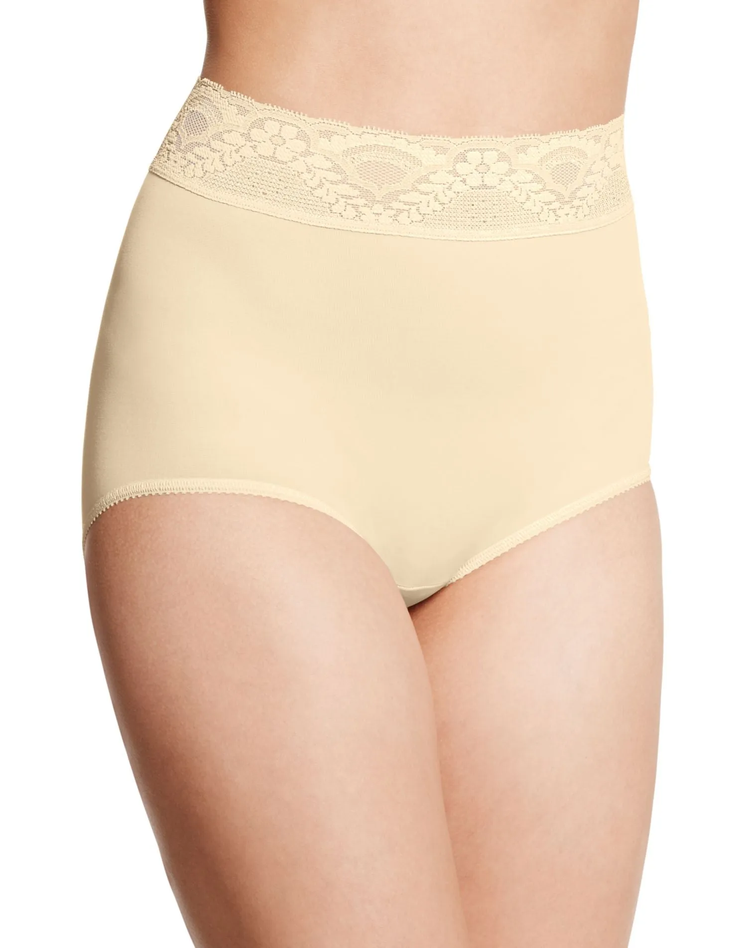 Bali Lacy Skamp Brief Panty-Pack