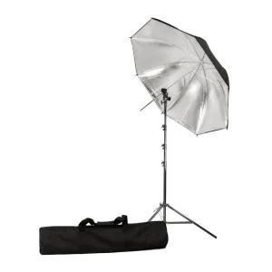 Complete Bundle Speedlite Black/Silver Umbrella