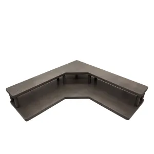 Counter Caddies™ - Earl Grey Stained Corner Shelf - 4.75 Inches