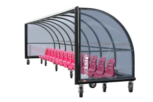 Custom Shelter w/ Molded Seats and Wheels