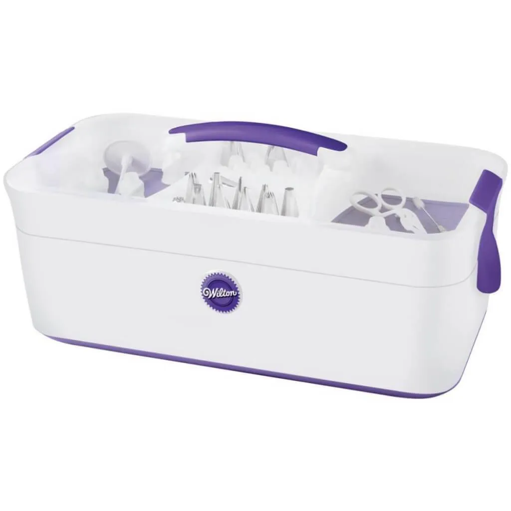 Decorator Preferred Tool Caddy 17.2in x 8.3in x 8in Purple & White