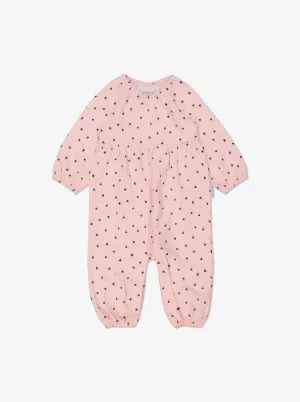 Ditsy Heart Baby Romper