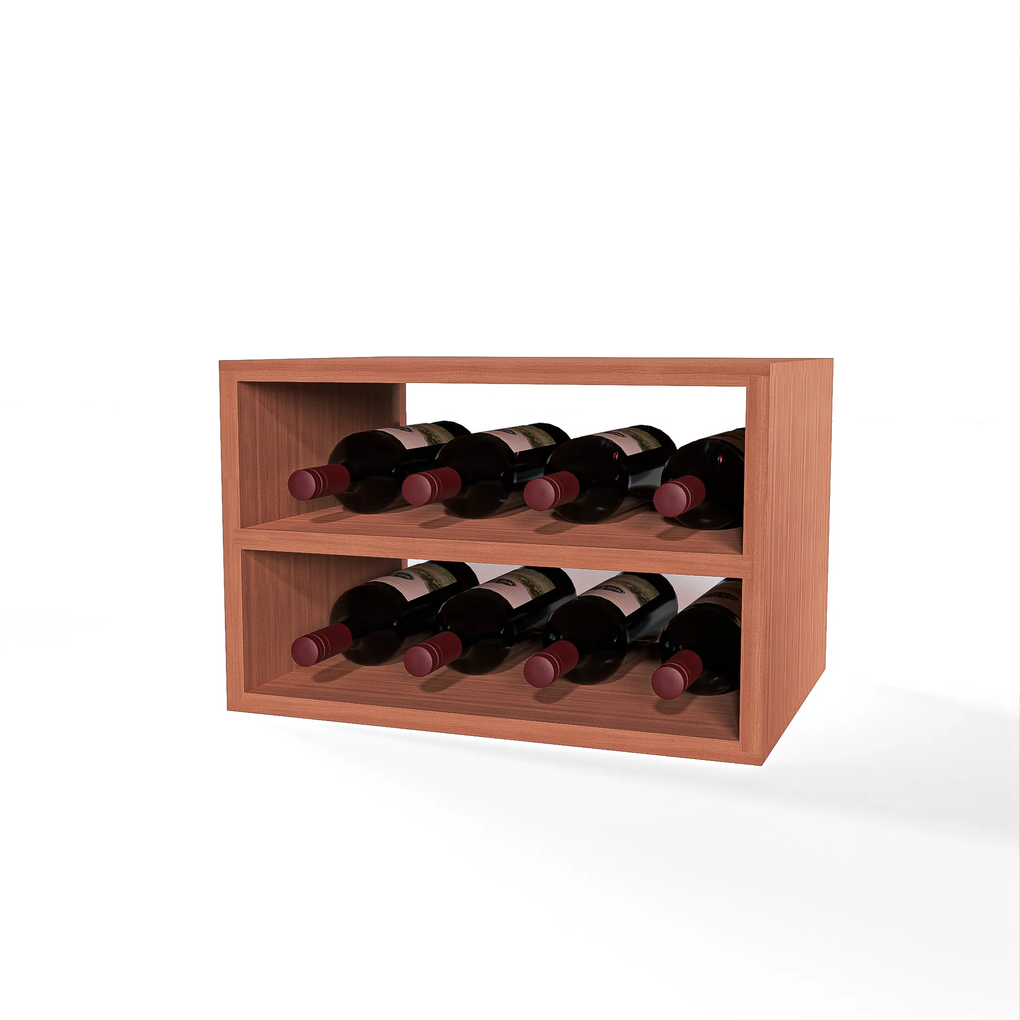 GrandCellar™ - 4 Column Full-Depth Wine Shelf - 12"