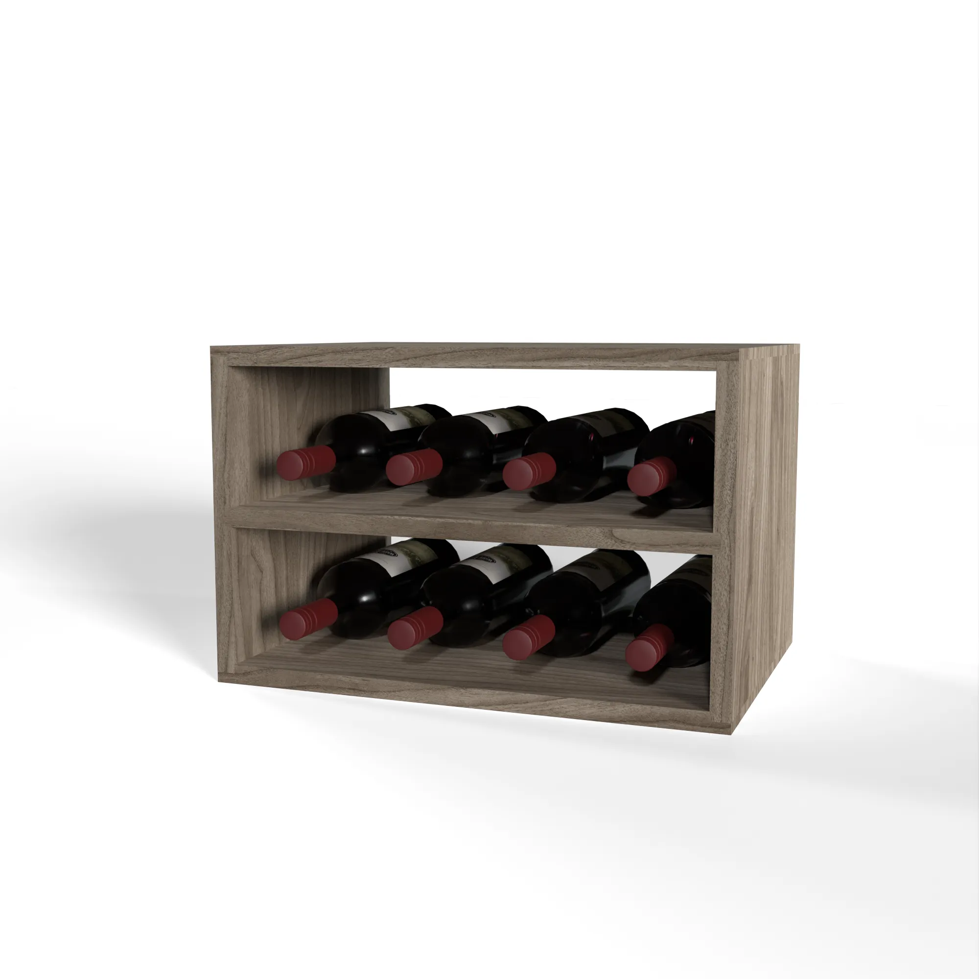 GrandCellar™ - 4 Column Full-Depth Wine Shelf - 12"