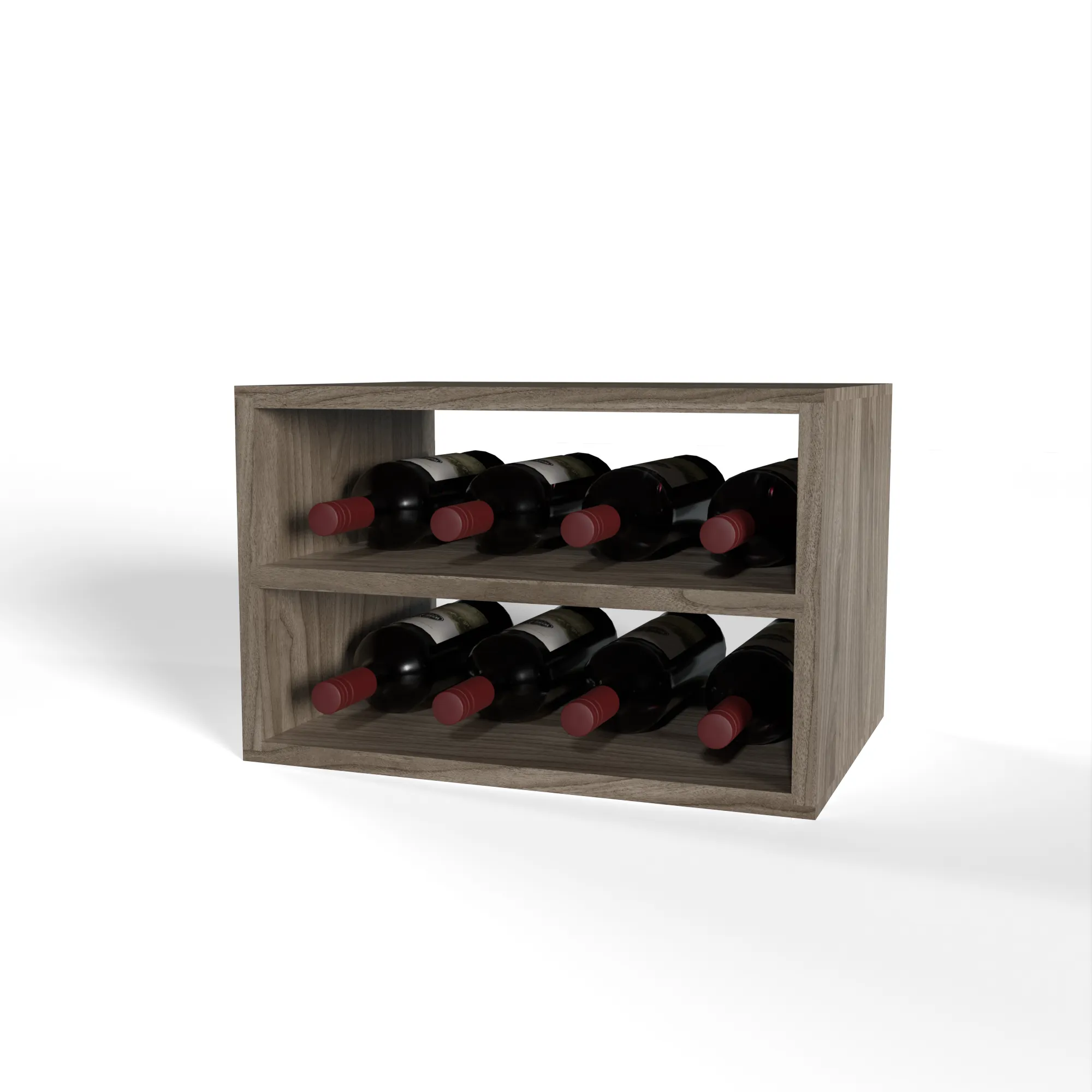 GrandCellar™ - 4 Column Full-Depth Wine Shelf - 12"