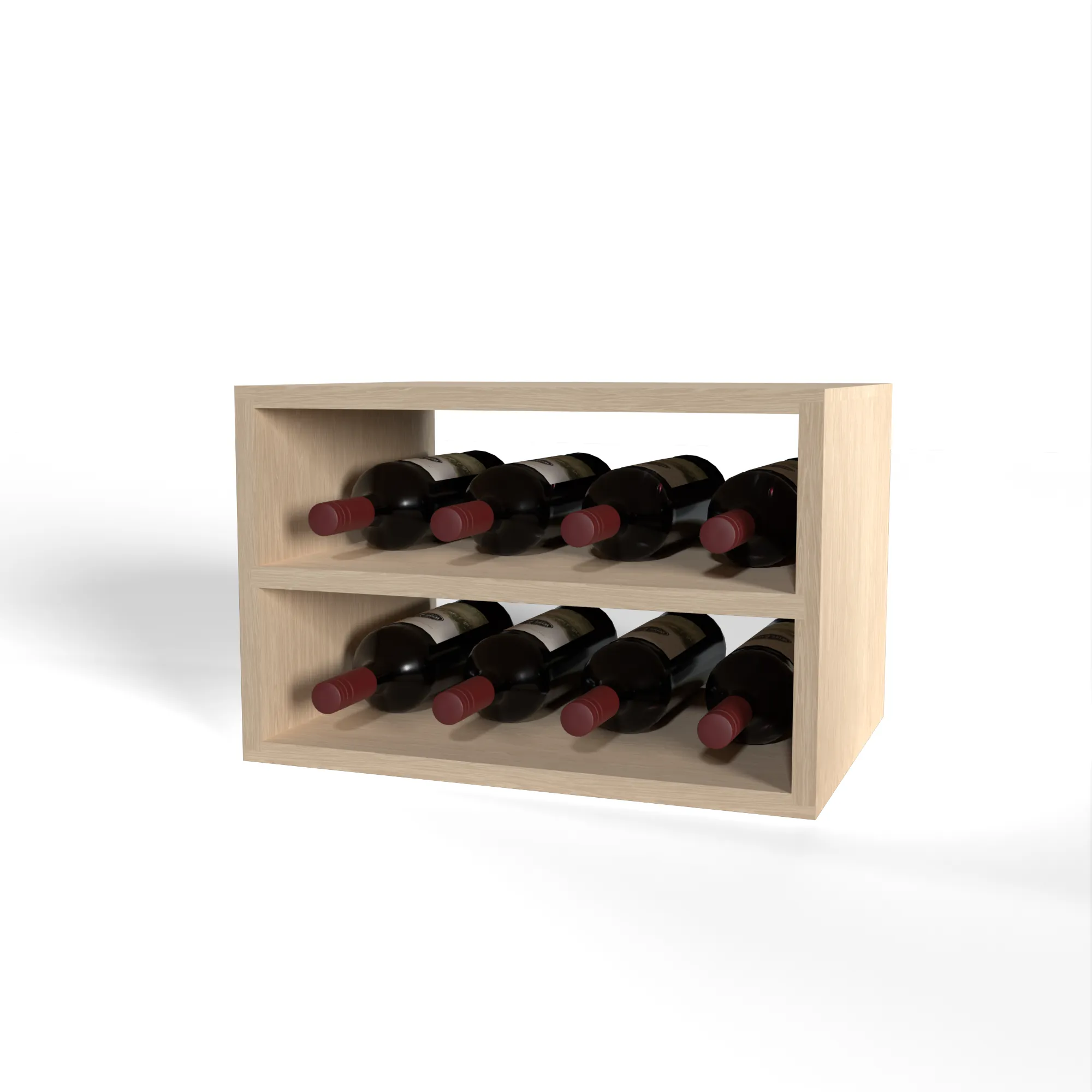 GrandCellar™ - 4 Column Full-Depth Wine Shelf - 12"