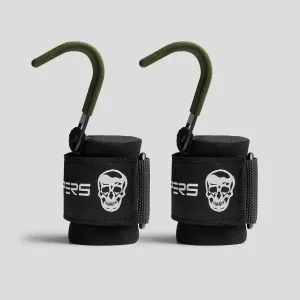 Gymreapers Lifting Hooks - OD Green