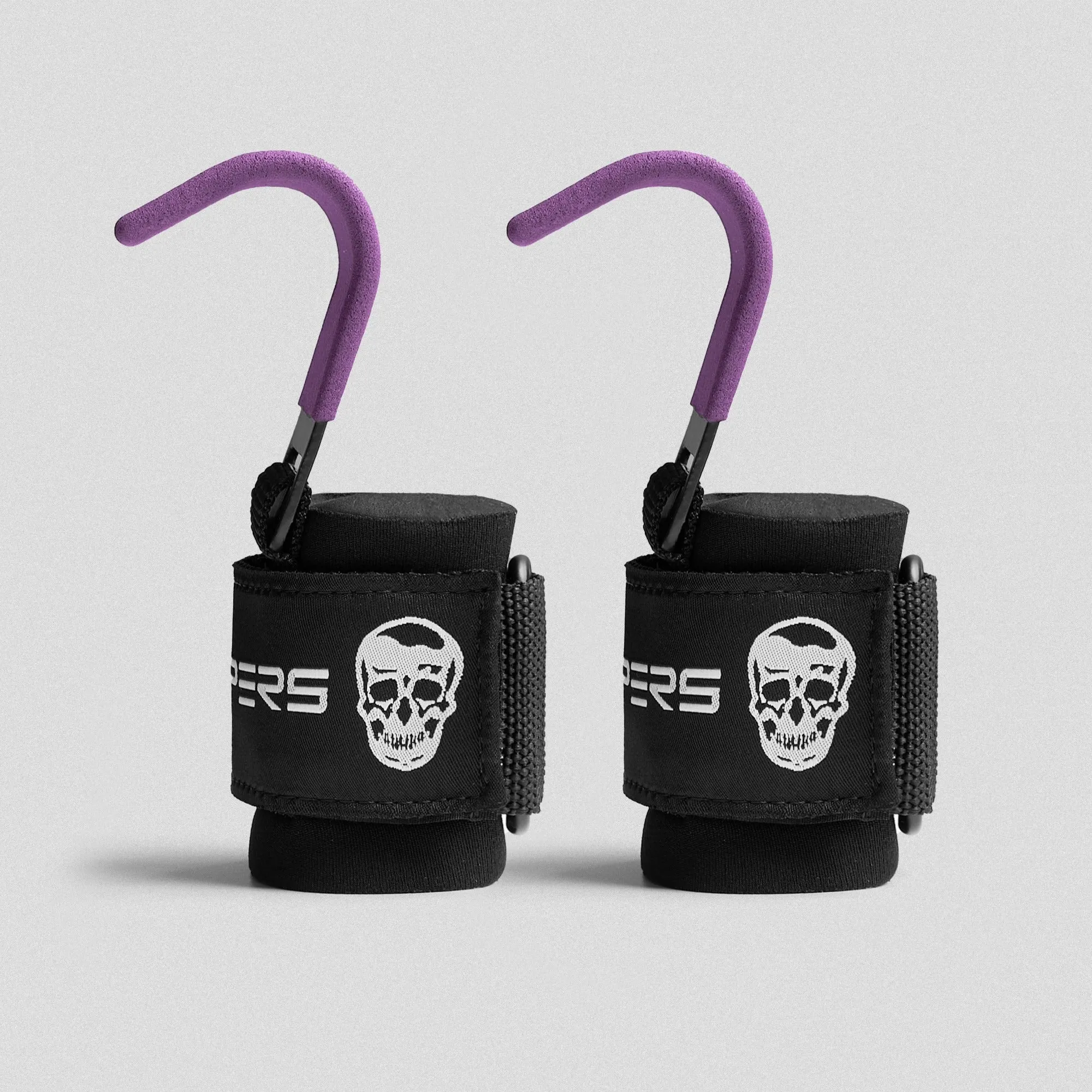 Gymreapers Lifting Hooks - Purple