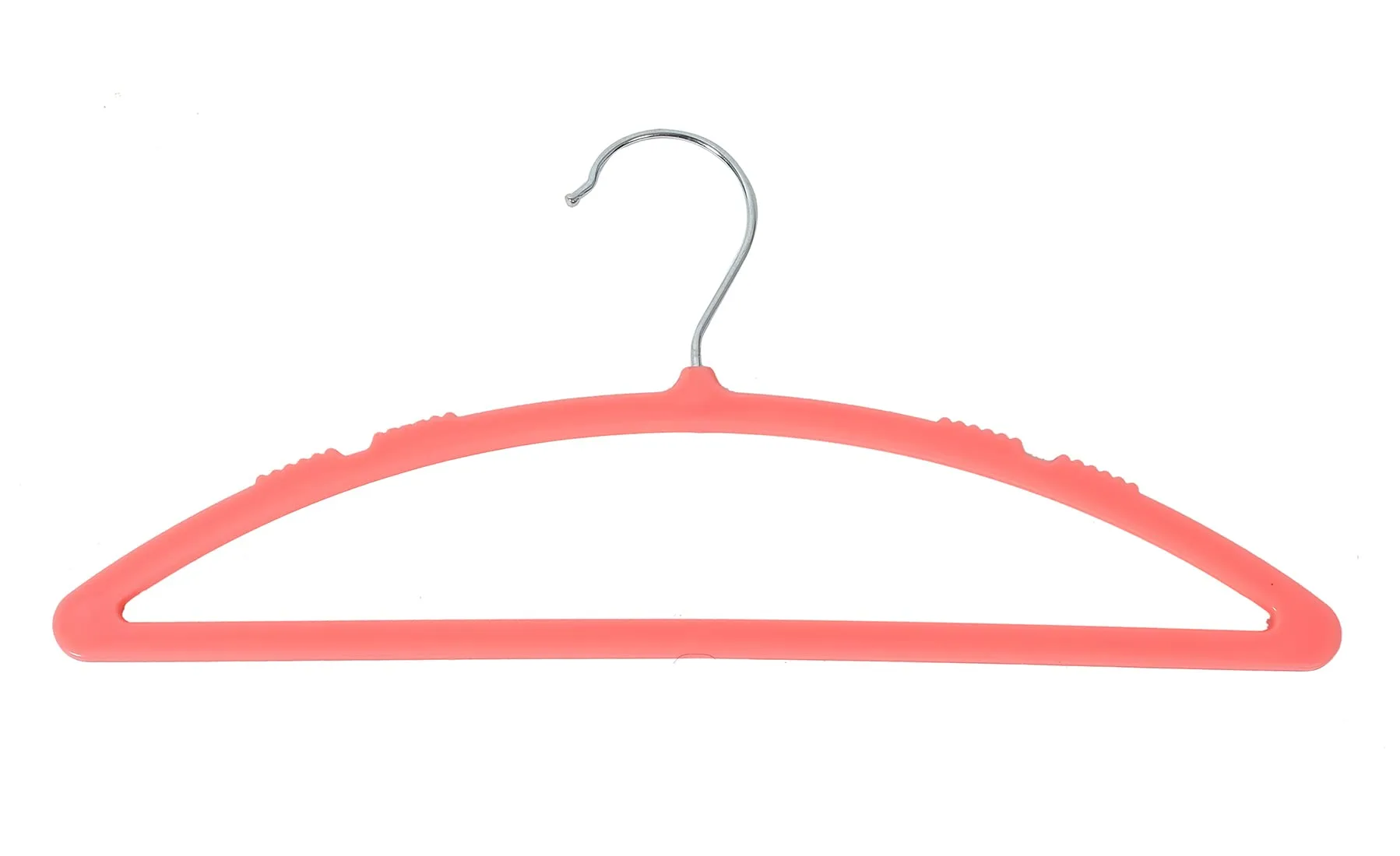 Heart Home 12 Pieces Plastic Baby Hanger (Pink)-HS43HEARTH25728