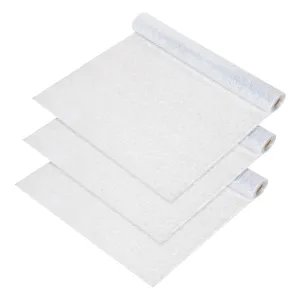 Heart Home Shelf Liner | Kitchen Cabinet Shelf Protector | Kitchen Liners for Cabinets and Drawers | Drawer Liner Mat | Check-Design Shelf Liner Roll | Cabinet Mat | 3 MTR | Pack of 3 | Transparent