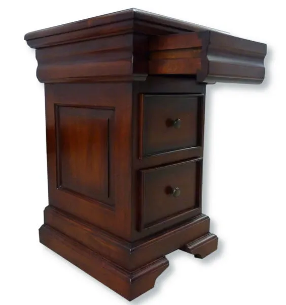 Hidden Drawer Bedside Cabinet - Wholesale