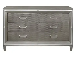 Homelegance Tamsin Dresser in Silver Grey Metallic 1616-5