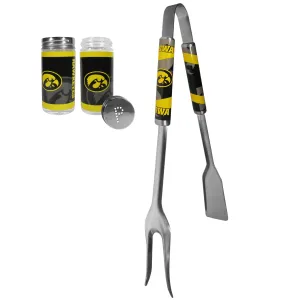 Iowa Hawkeyes 3 in 1 BBQ Tool and Season Shaker