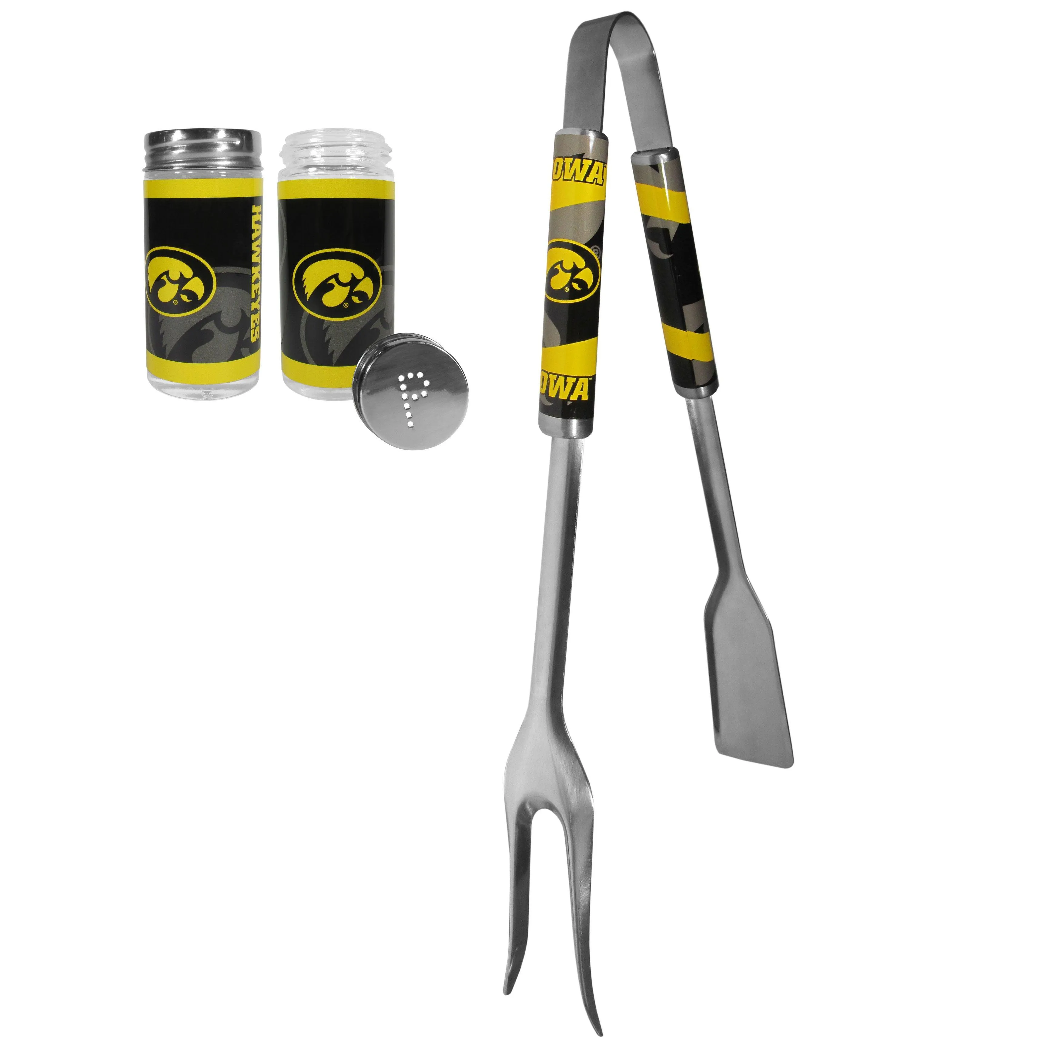 Iowa Hawkeyes 3 in 1 BBQ Tool and Season Shaker