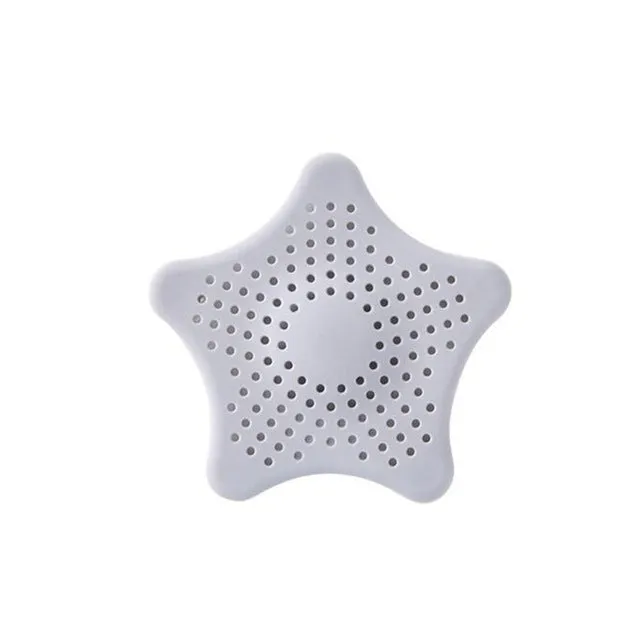 Kitchen Gadgets Accessories Star Outfall Drain Cover Basin Sink Strainer Filter Shower Hair Catcher Stopper Plug