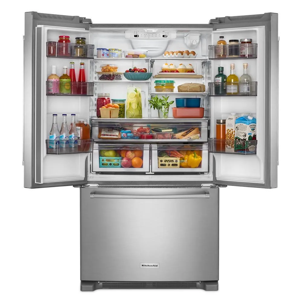 Kitchenaid KRFC136RPS 20 cu. ft. 36-Inch Width Counter-Depth French Door Refrigerator with Interior Dispense