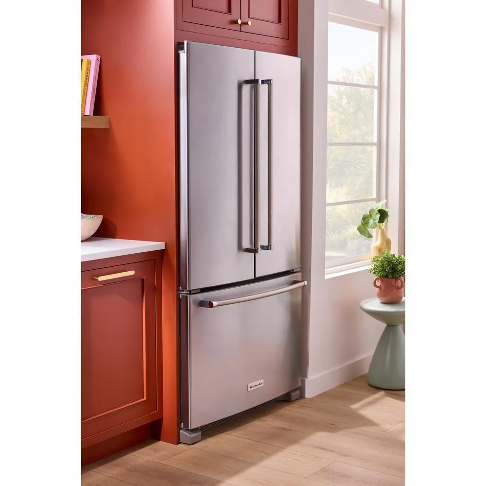 Kitchenaid KRFC136RPS 20 cu. ft. 36-Inch Width Counter-Depth French Door Refrigerator with Interior Dispense