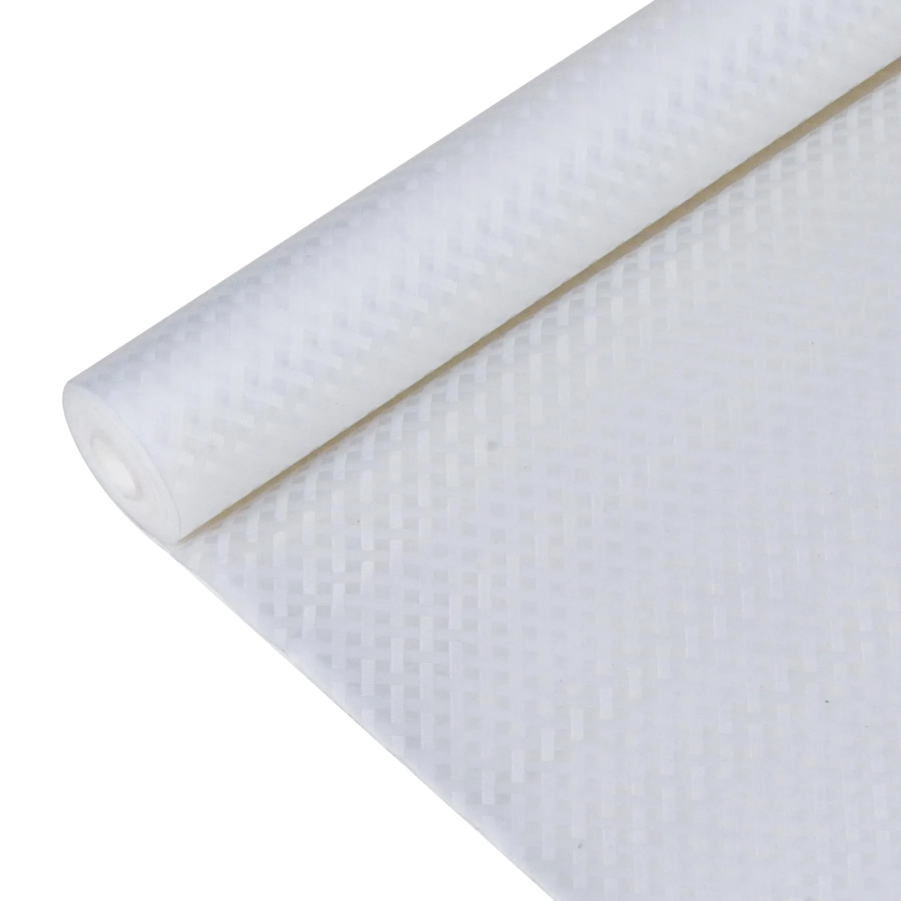 Kuber Industries Shelf Liner | Kitchen Cabinet Shelf Protector | Kitchen Liners for Cabinets and Drawers | Drawer Liner Mat | Self Check Shelf Liner Cabinet Mat | 10 MTR | White