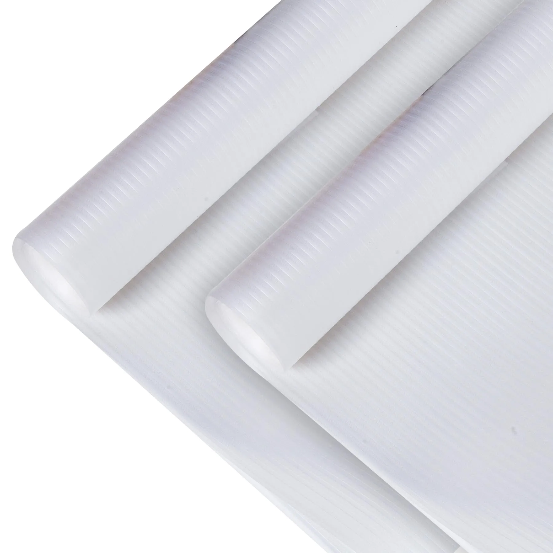 Kuber Industries Shelf Liner | Kitchen Cabinet Shelf Protector | Kitchen Liners for Cabinets and Drawers | Drawer Liner Mat | Self Lining Shelf Liner Cabinet Mat | 1.5 MTR | Pack of 2 | White