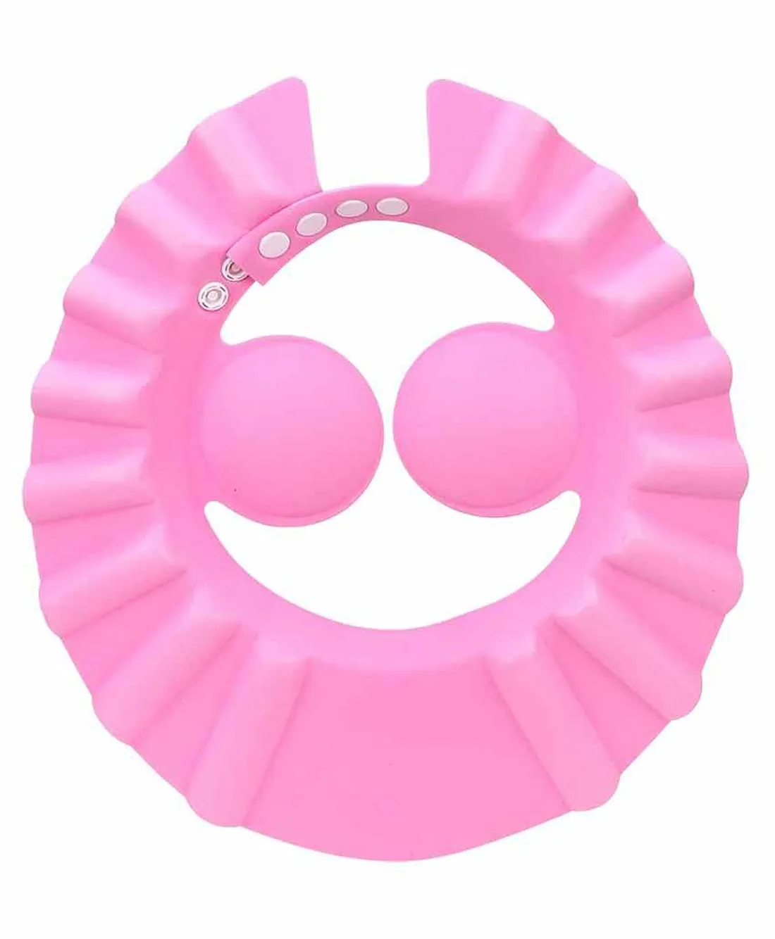 Kuber Industries Soft EVA Foam Adjustable Baby Shower Bathing Protection Cap (Pink)-HS_38_KUBMART21348 (Model: HS_38_KUBMART021348)