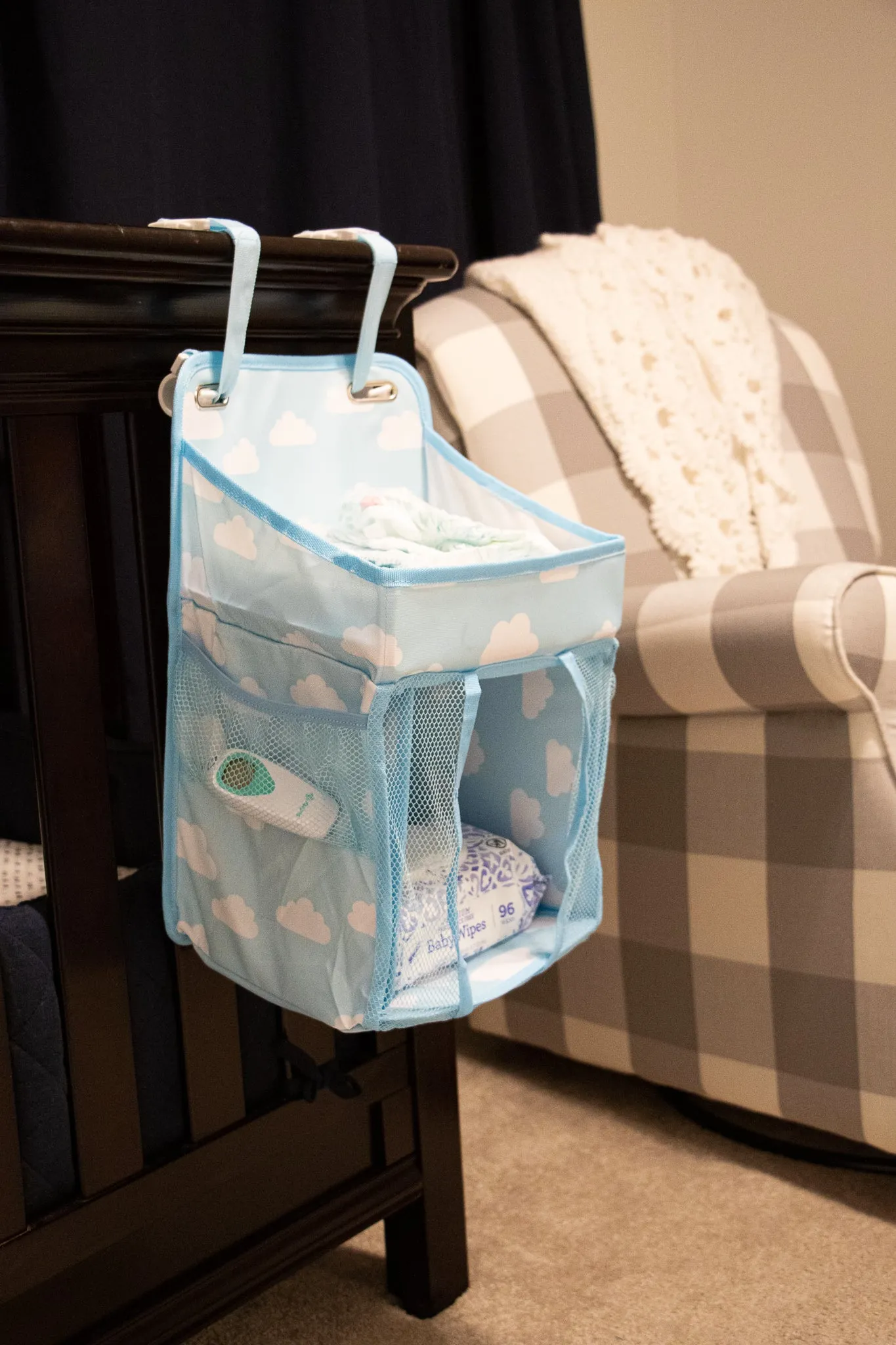 La Petit Nappy Stacker - Blue