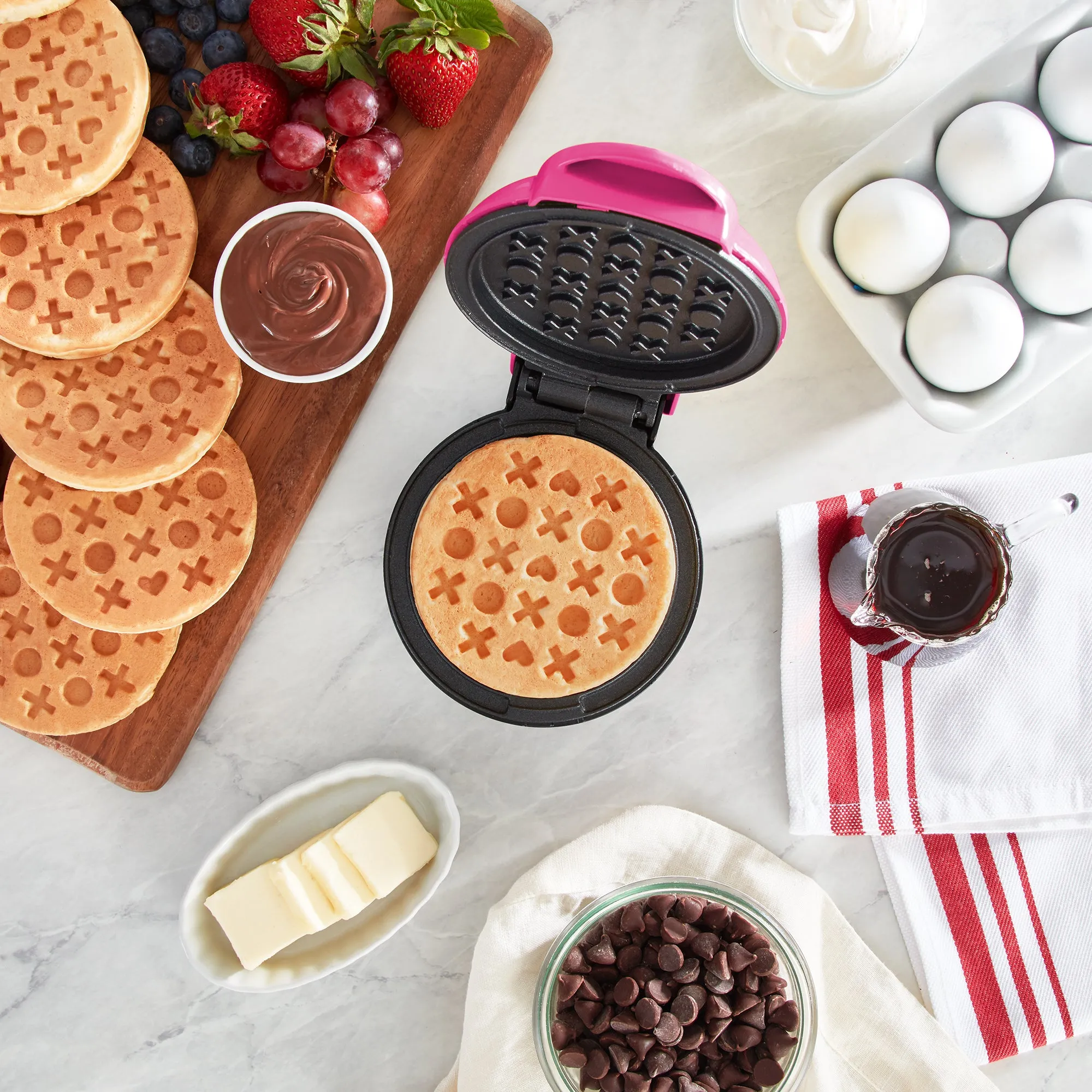 Love Mini Waffle Maker