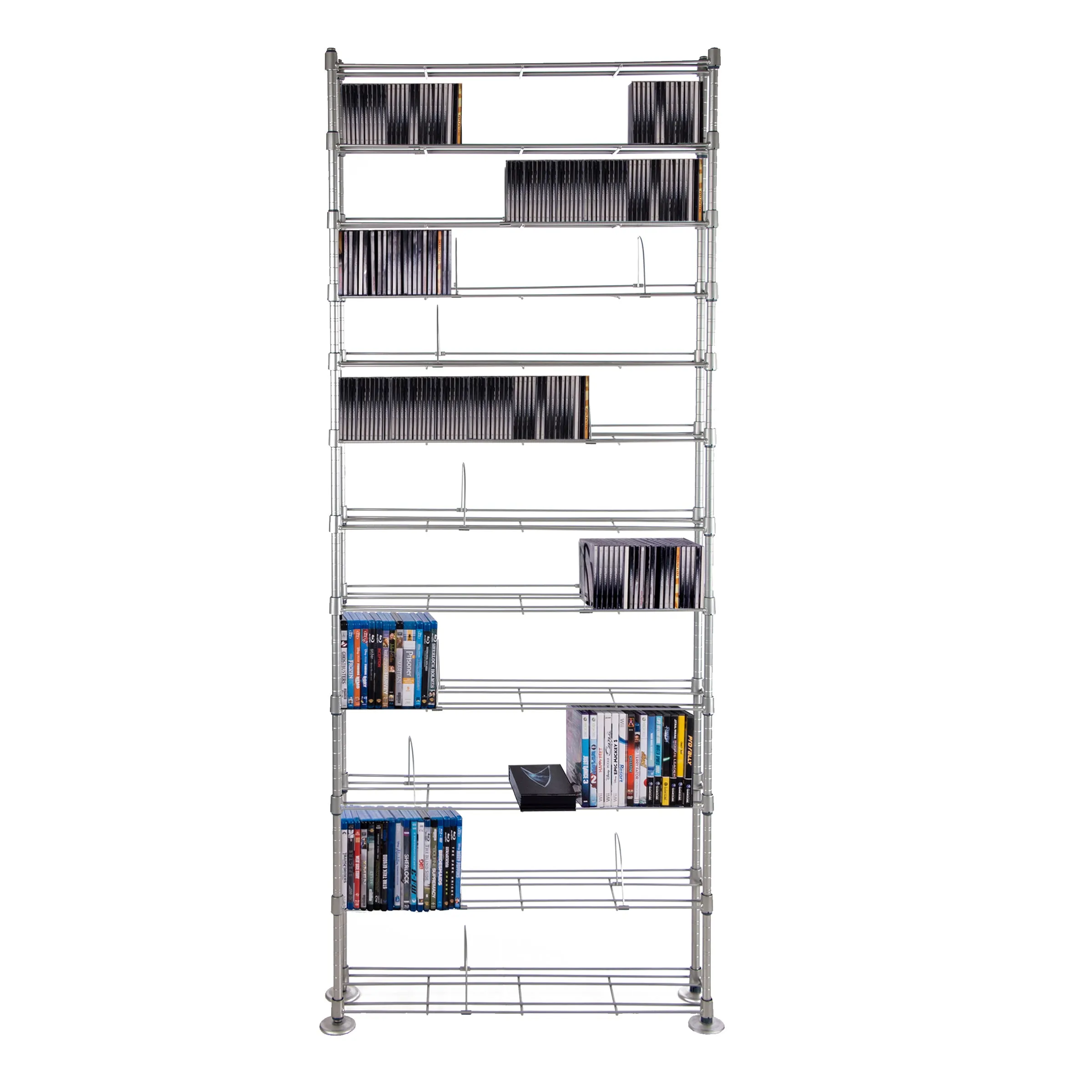 Max Tech Silver Shelf Organizer