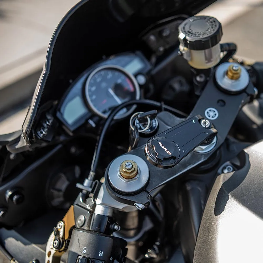 Motorcycle Stem Phone Mount