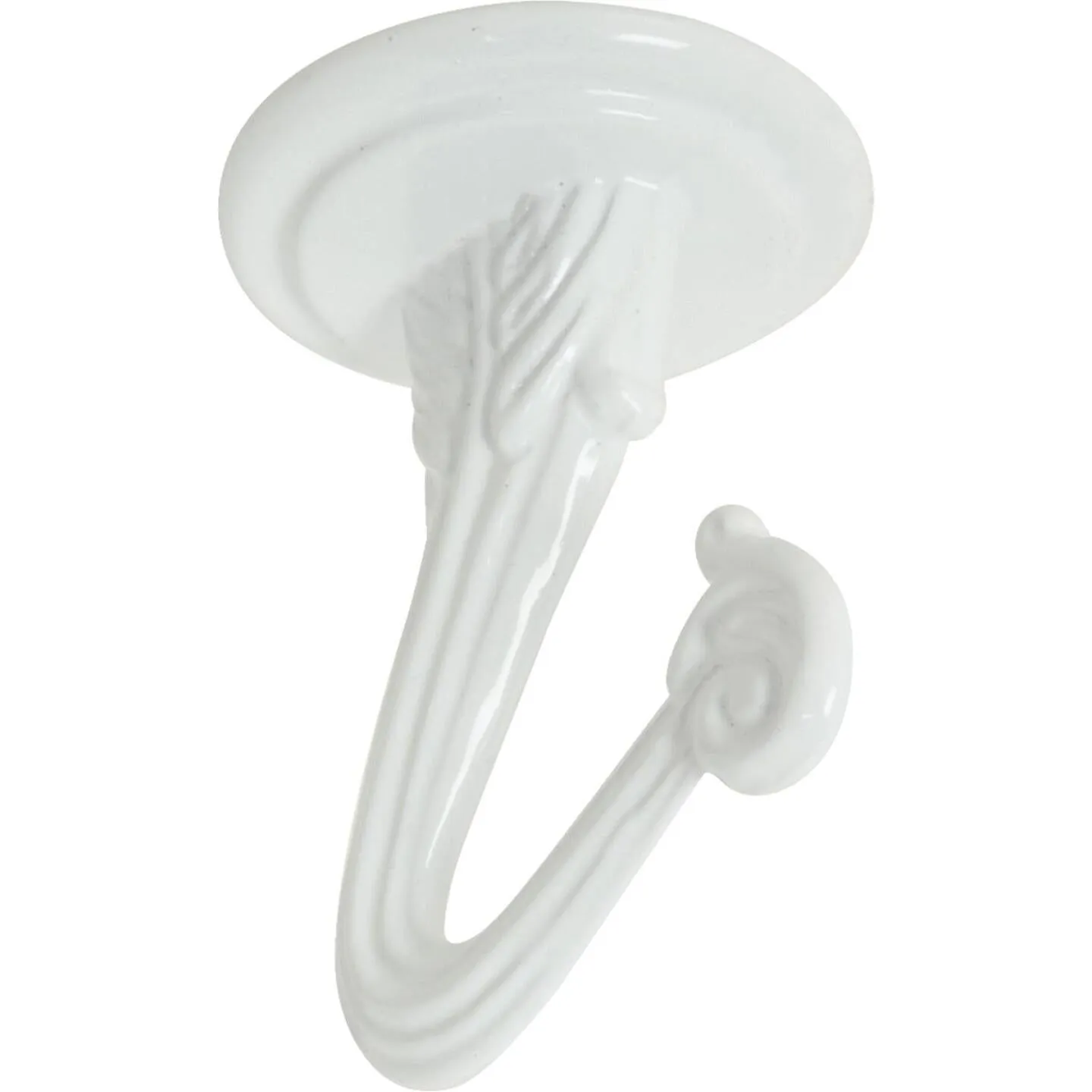 National 1-1/2 In. White Die Cast Swag Hook (2-Pack)