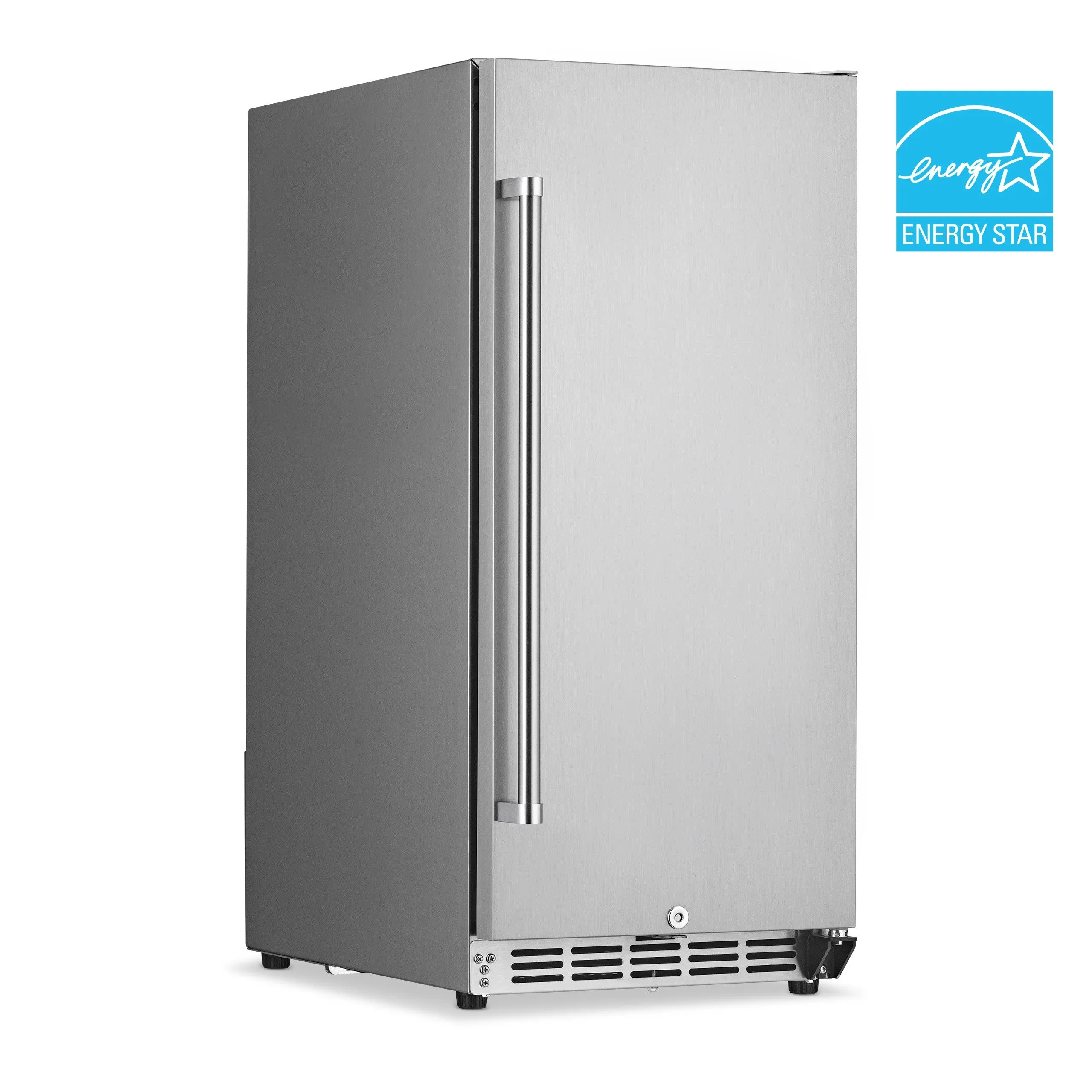 Newair® 15" 3.2 Cu. Ft. Commercial Built-In Stainless Steel Beverage Fridge -15"