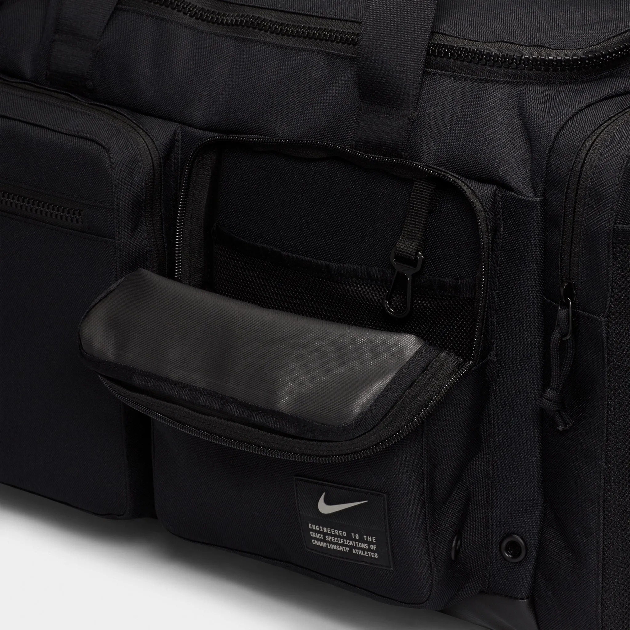 Nike Utility Power Training Duffel Bag Black / Black - Enigma Stone