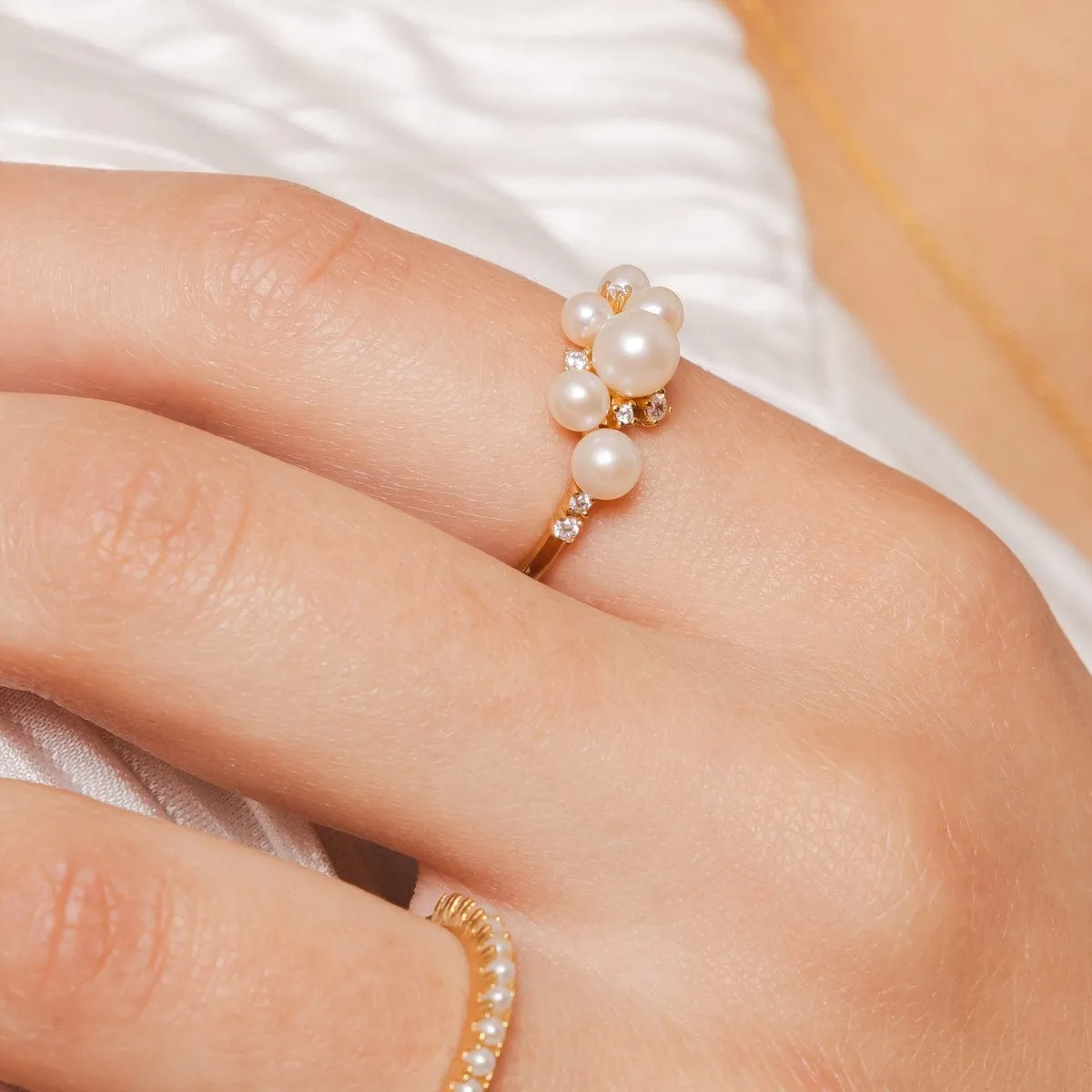 Pearl Bubble Ring | Final Sale