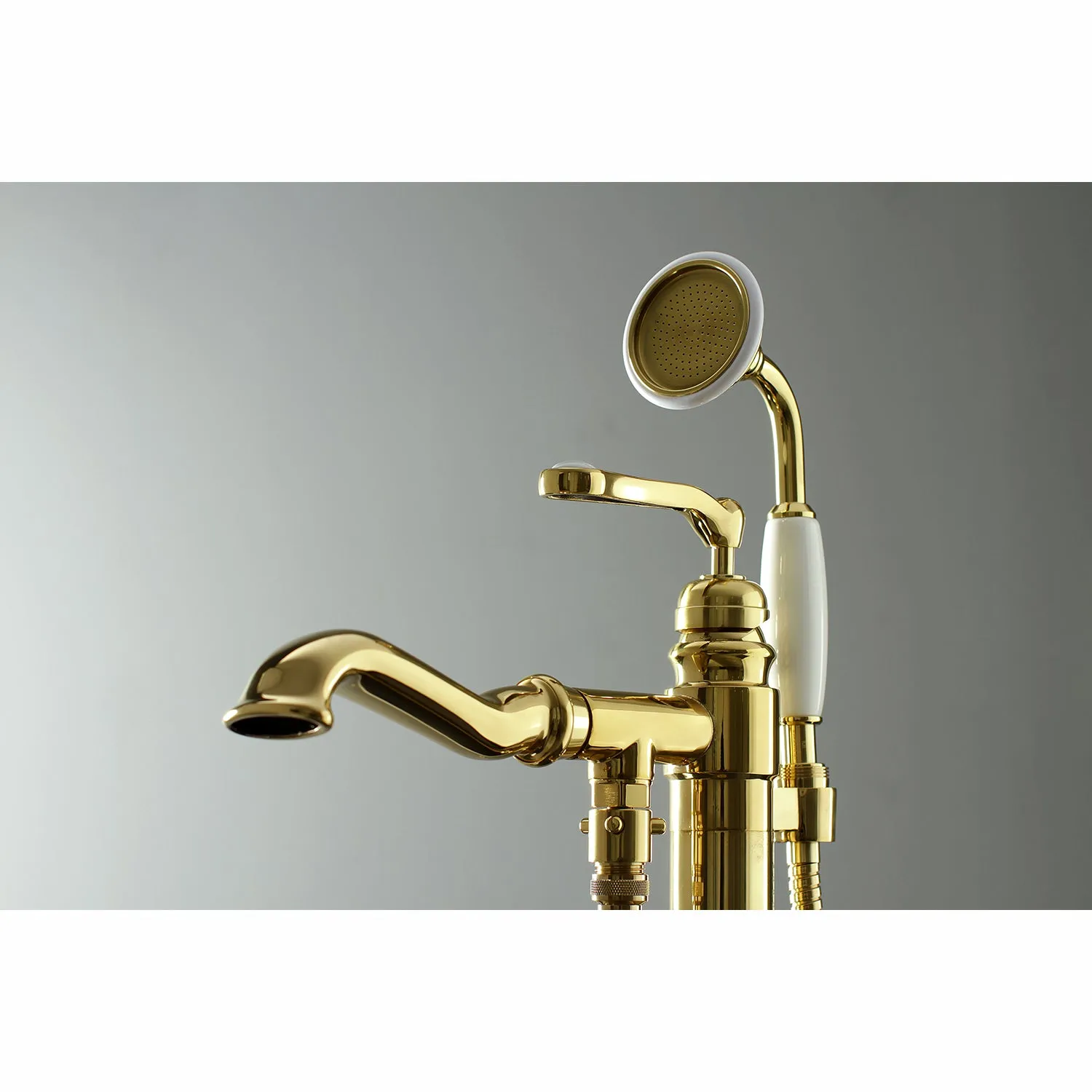 Royale Freestanding Tub Faucet With Hand Shower