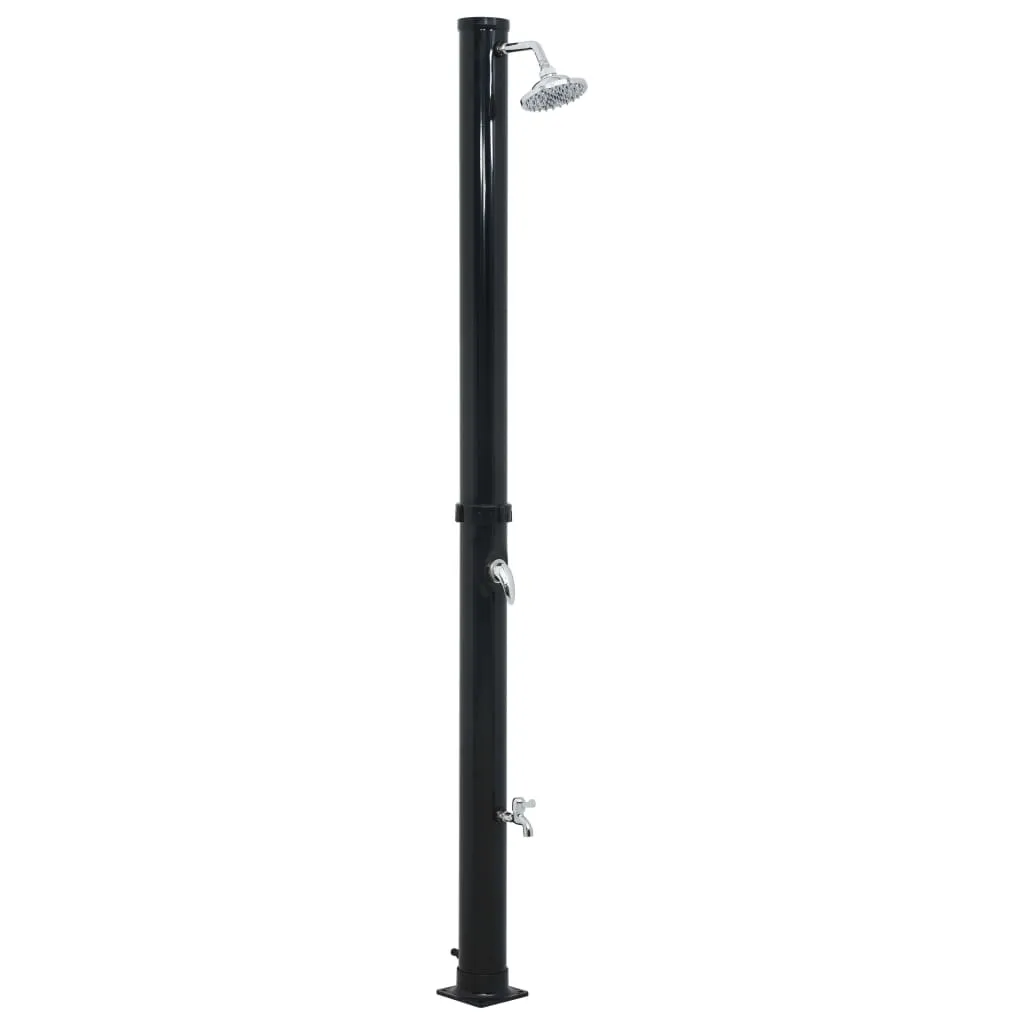 Solar Shower Black 220 cm 20 L