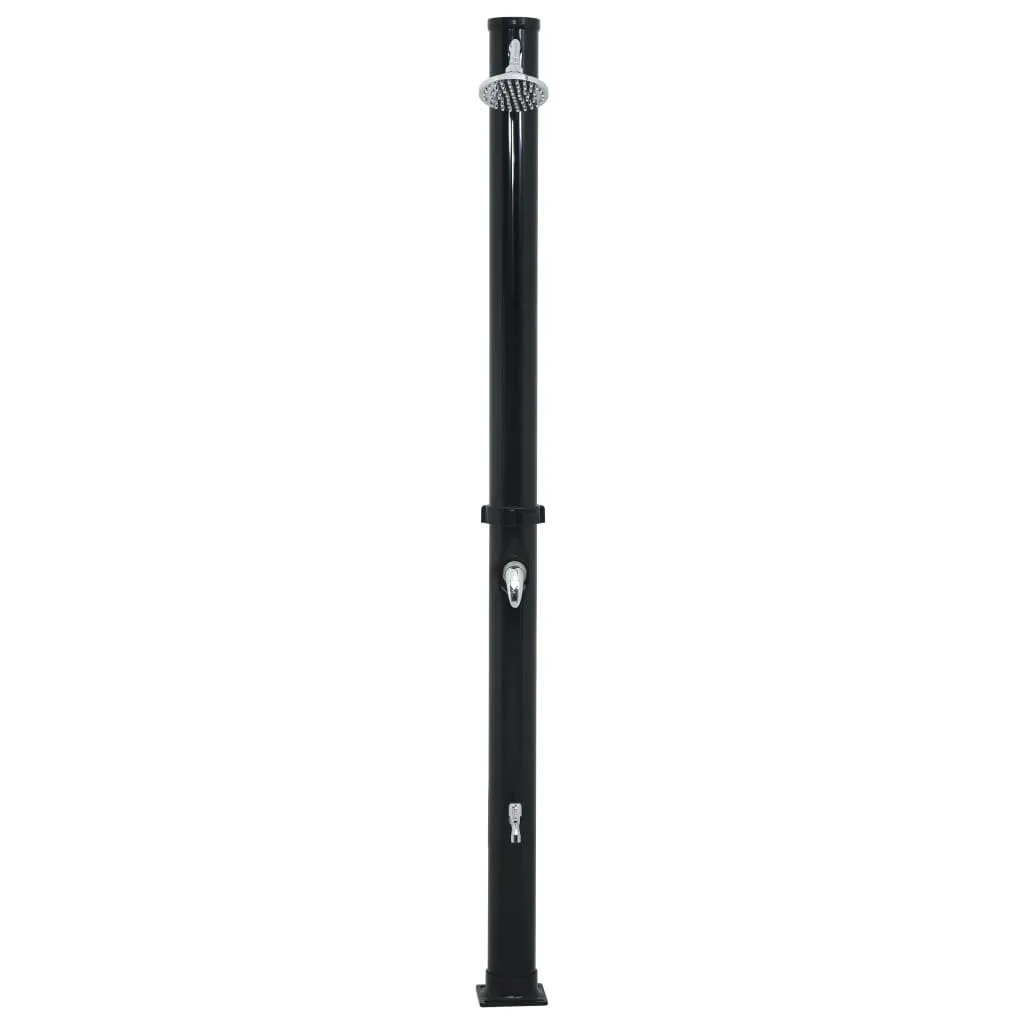 Solar Shower Black 220 cm 20 L