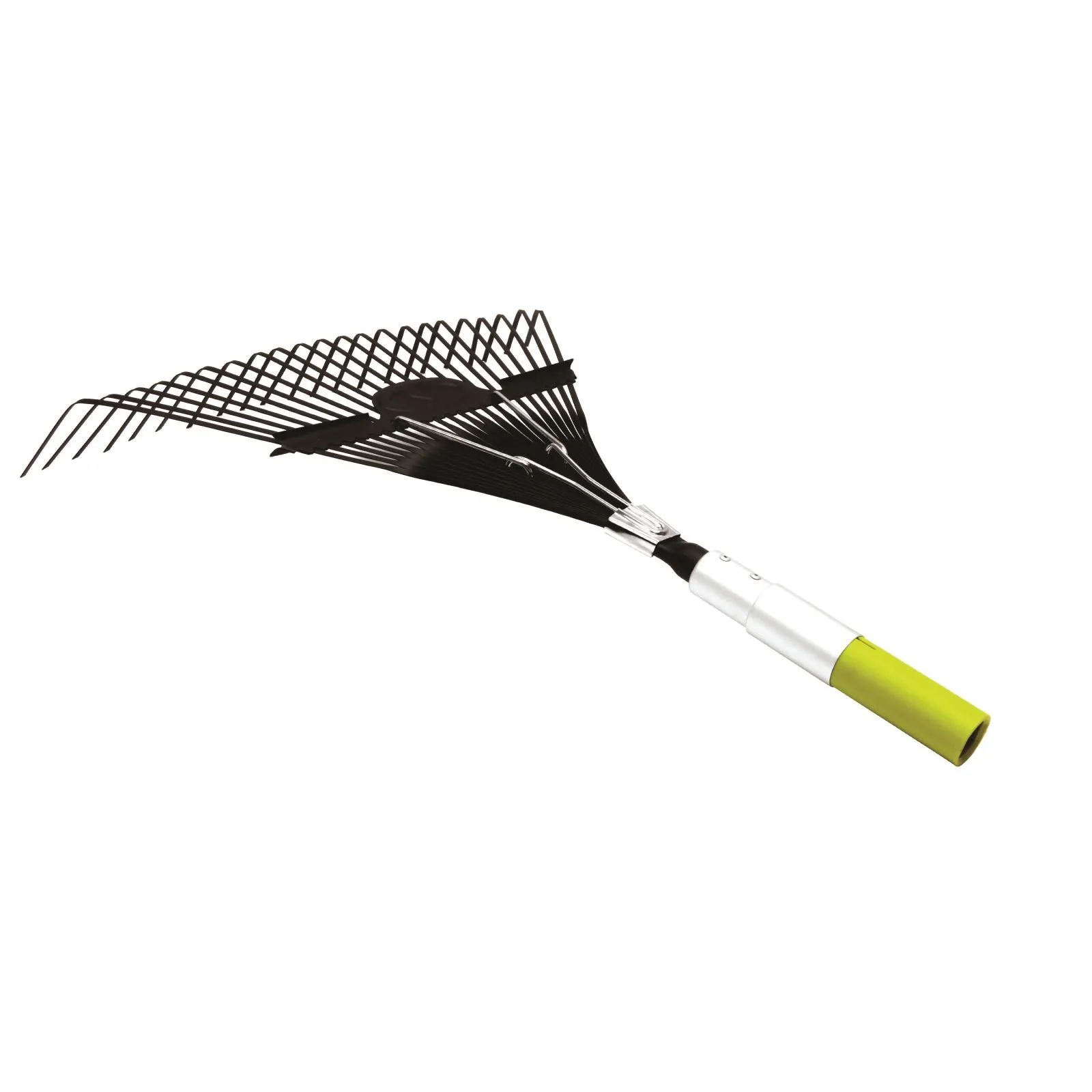 Sun Joe SJ-HS101 SwitchStik 4-in-1 Tool System | Shovel | Broom | Leaf/Garden Rake