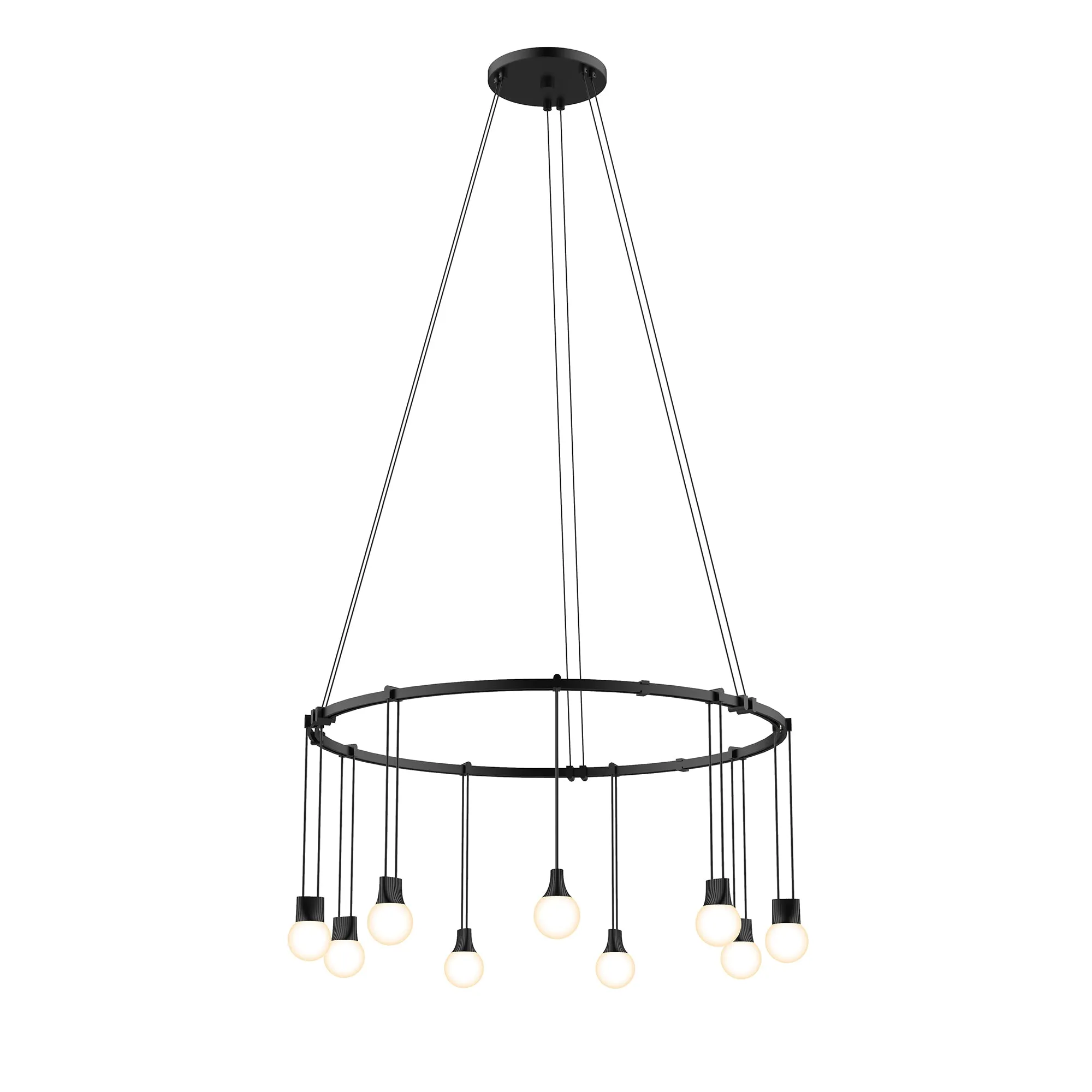 Suspenders Ring Multi Light Pendant Light