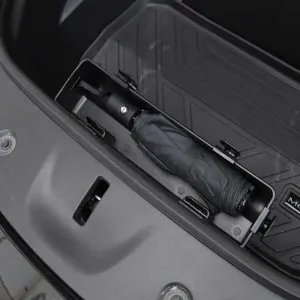 TAPTES Front Trunk Umbrella Storage Box with Hook for Model Y