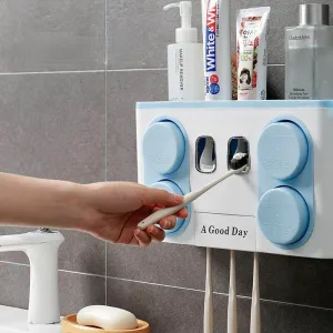 Wall Mount Multifunctional Bathroom Storage Rack