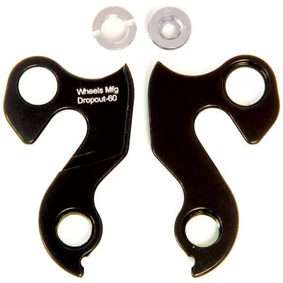 Wmfg Derailleur Hanger #60 Replacement Derailleur Hangers Wheels Mfg. Derailleur